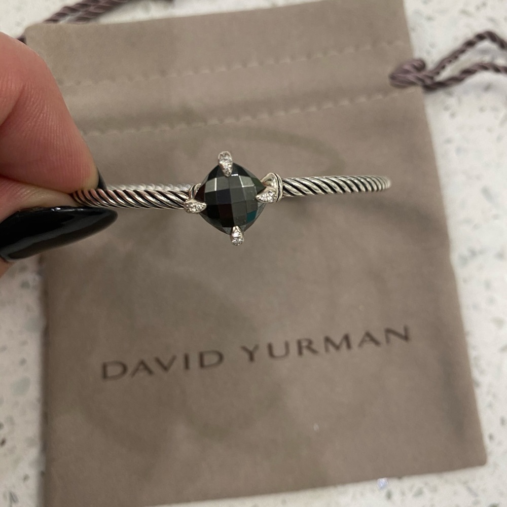 David Yurman Silver Petite Wheaton Bracelet